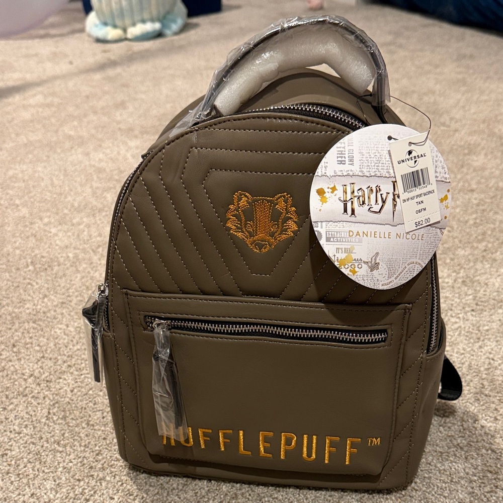 Danielle Nicole Hufflepuff Backpack NWT